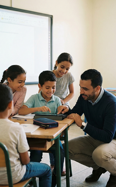 Enseignante en formation primaire